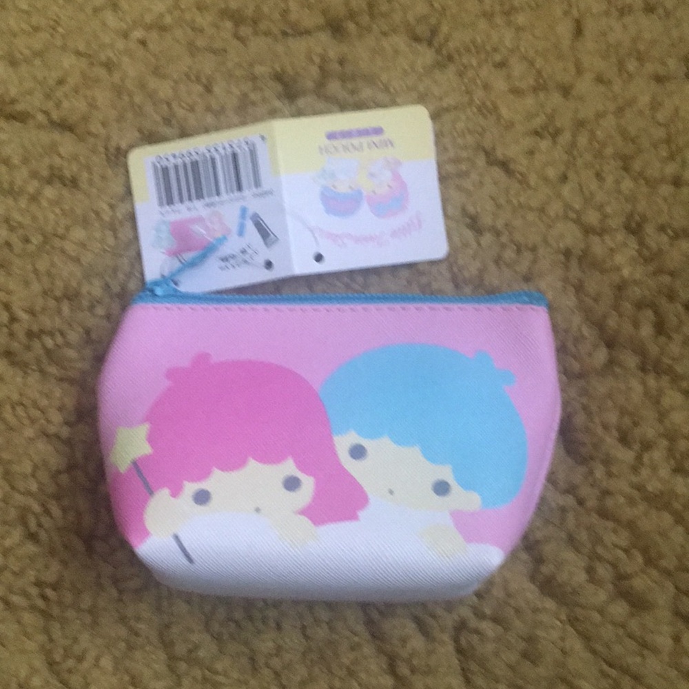 Little twin stars Sanrio mini pouch brand new with tags